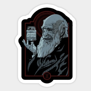 Darwin's Evolution Sticker